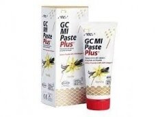 GC MI Paste Plus Recaldent vanilės skonio dantų kremas su fluoru 40 g (35 ml)