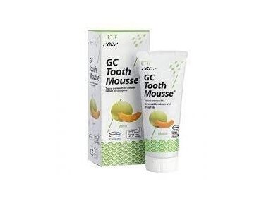 GC Tooth Mousse Recaldent melionų skonio dantų kremas be fluoro 40 g (35 ml) GC Tooth Mousse Recaldent melionų skonio dantų kremas be fluoro 40 g (35 ml)