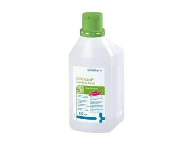 MIKROZID SENSITIVE 1 L - Greito paviršių valymo dezinfekantas be alkoholio MIKROZID SENSITIVE 1 L - Greito paviršių valymo dezinfekantas be alkoholio