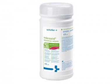 MIKROZID SENSITIVE WIPES Jumbo 200 vnt. - Servetėlės greitai paviršių dezinfekcijai be alkoholio dėžutėje MIKROZID SENSITIVE WIPES Jumbo 200 vnt. - Servetėlės greitai paviršių dezinfekcijai be alkoholio dėžutėje
