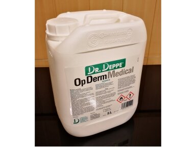 Op Derm Medical 5 L - Rankų, kojų ir odos antiseptikas dezinfekantas Op Derm Medical 5 L - Rankų, kojų ir odos antiseptikas dezinfekantas