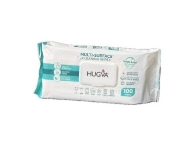 Po 4,50 EUR už 1 vnt. užsakant 2 vnt. HUGVA Multi-Surface – daugiafunkcinės drėgnos valymo servetėlės įvairiems paviršiams 100 vnt. Po 4,50 EUR už 1 vnt. užsakant 2 vnt. HUGVA Multi-Surface – daugiafunkcinės drėgnos valymo servetėlės įvairiems paviršiams 100 vnt.